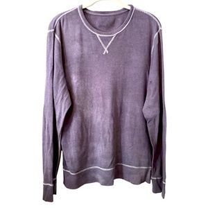 J Crew 100% Cotton Men’s soft lightweight‎ sweatshirt / long sleeve T